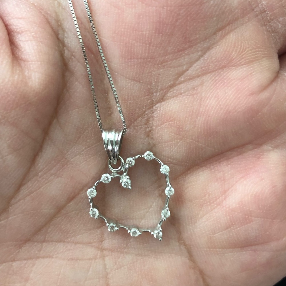 Heart Diamond Pendant